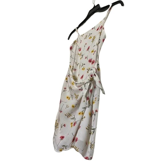 2 for $20 Forever 21 Floral Tie Wrap Mini Dress Feminine Summer Spring Small - Picture 4 of 16